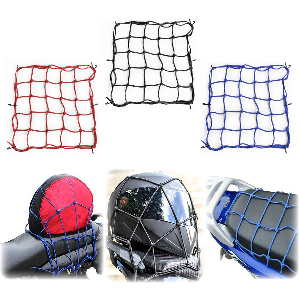 Motorcycle Gear Hanger - 6 Hooks Luggage Net Protective Gears