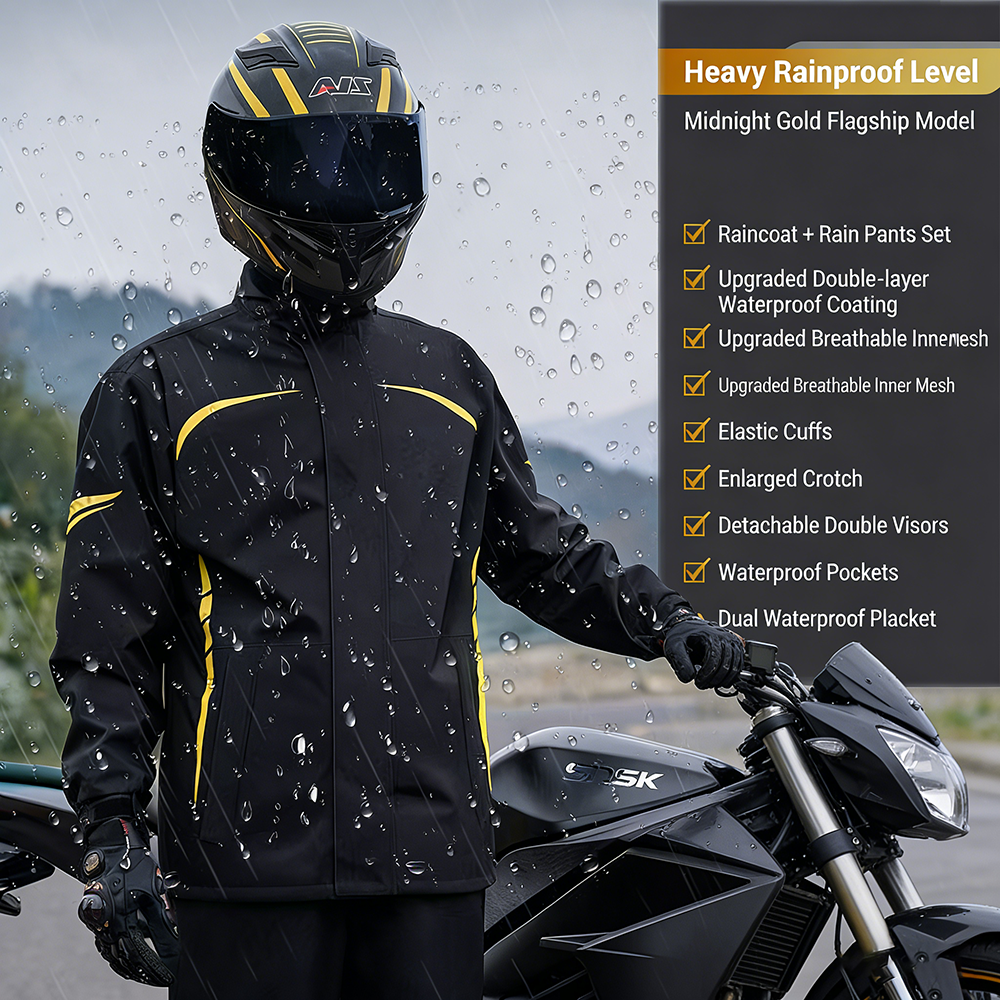 Motorcycle Rain Suit - Motorcycle Rain Suit Men Women Rain