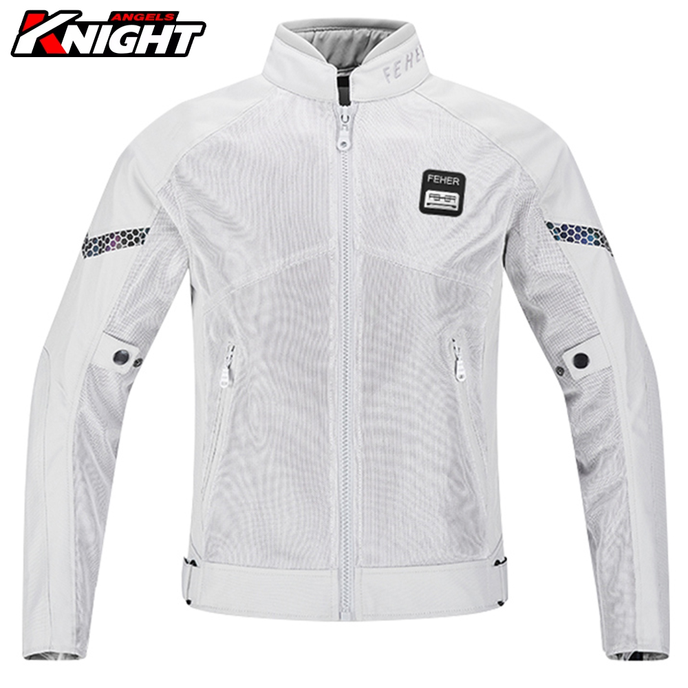 Xs Motorcycle Gear - Summer Breathable Motorcycle Jacket Mesh Motocross