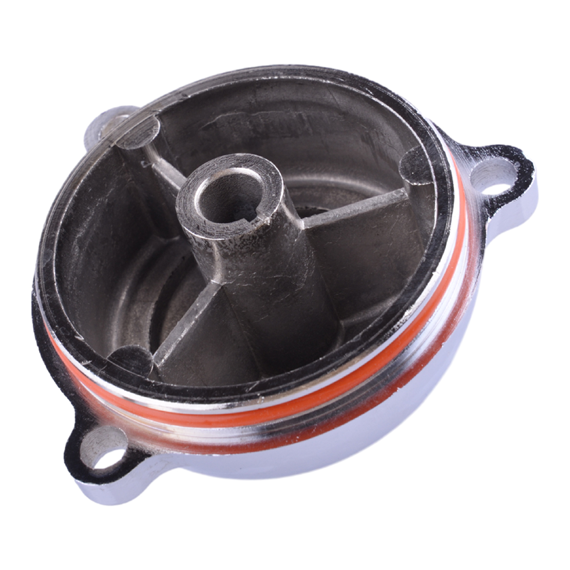 Motorcycle Gear Cover - Silver Aluminum Motorcycle Starter Gear Cover