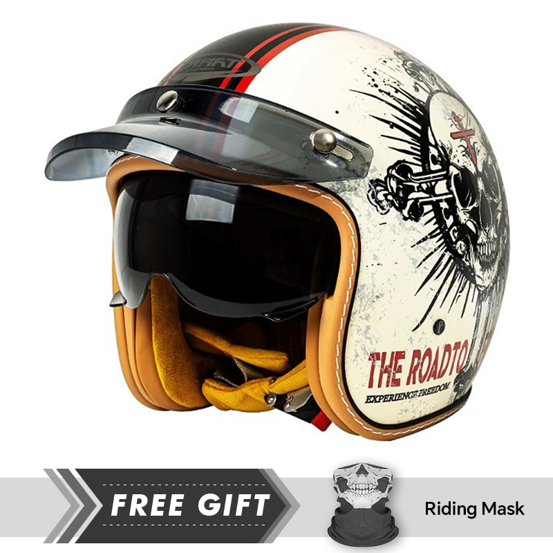 DOT Approved Motorcycle Helmet - Motorcycle Gear Store のレビューと価格
