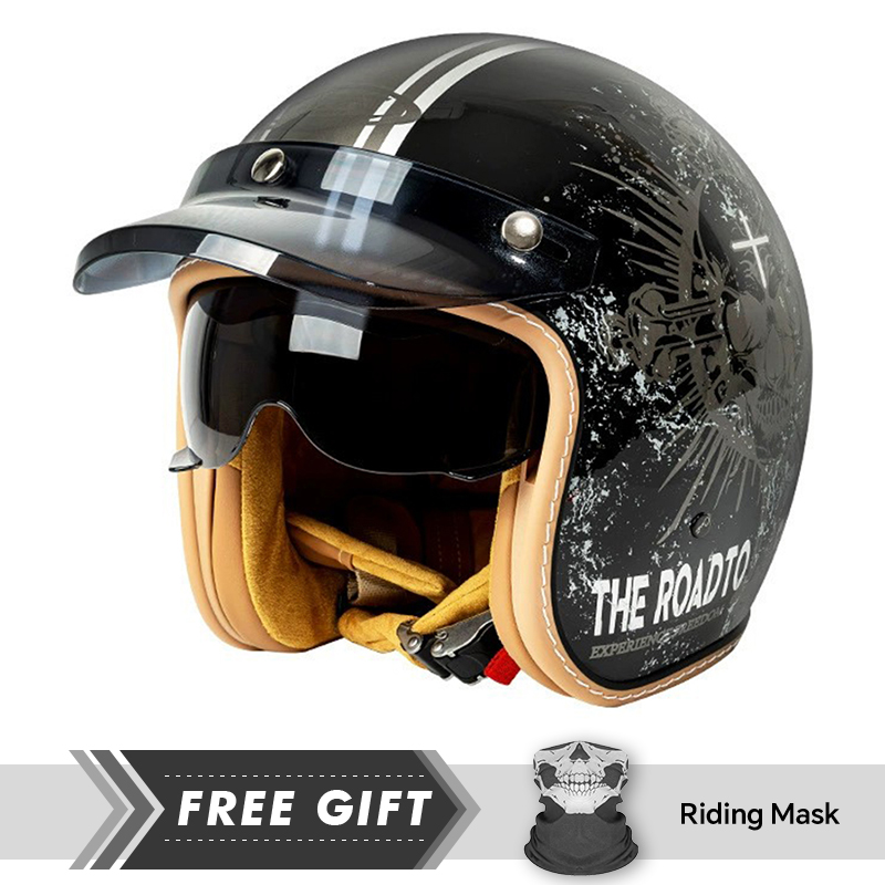 DOT Approved Motorcycle Helmet - Motorcycle Gear Store のレビューと価格