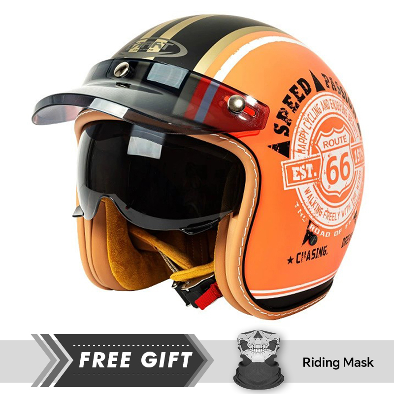 DOT Approved Motorcycle Helmet - Motorcycle Gear Store のレビューと価格
