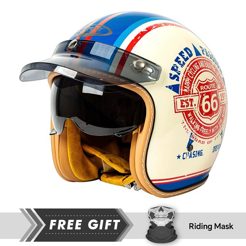 DOT Approved Motorcycle Helmet - Motorcycle Gear Store のレビューと価格