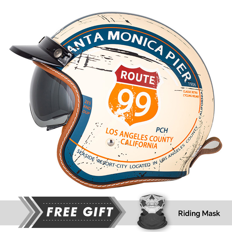 Four Seasons Motorcycle Helmet - Motorcycle Gear Store のレビューと価格