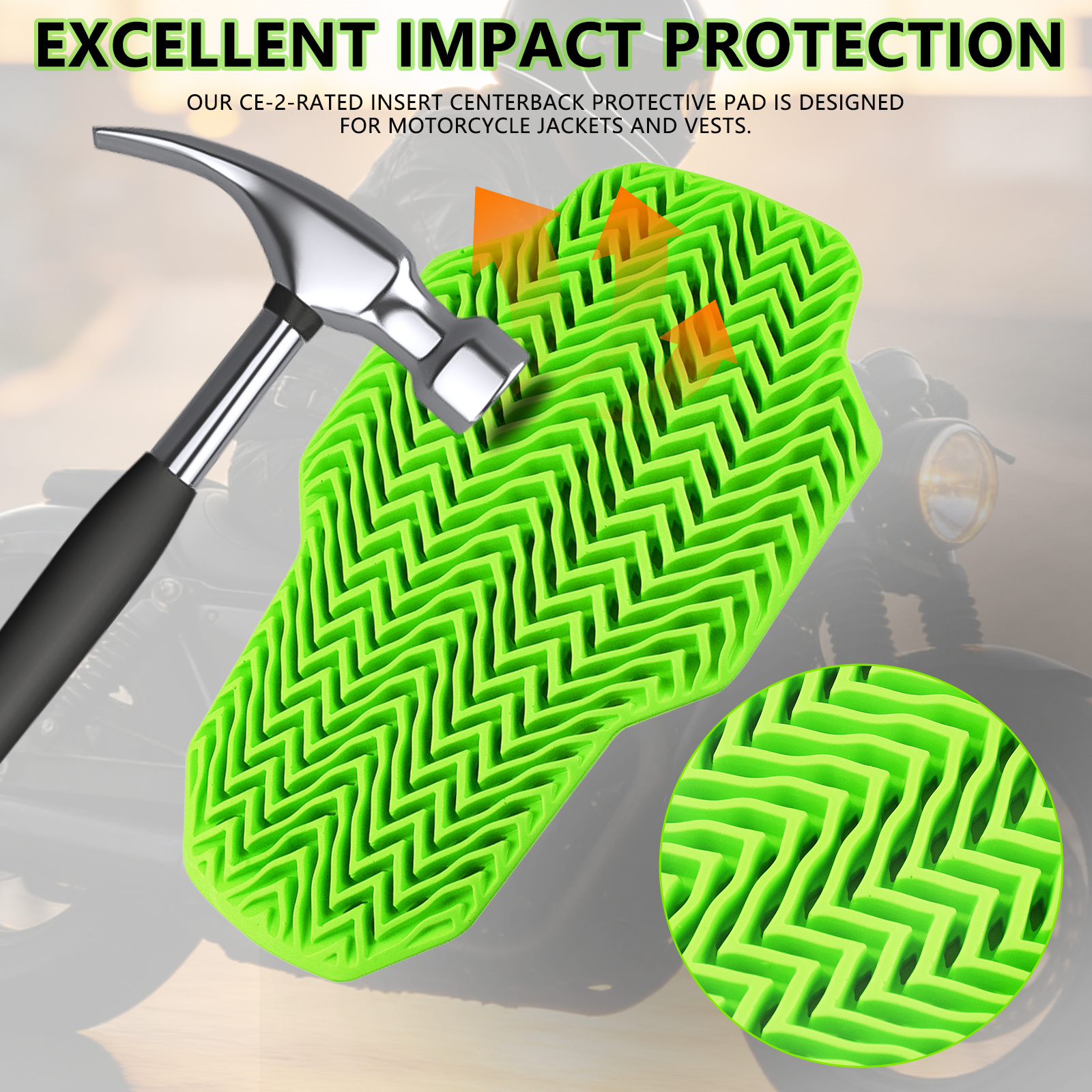Green Motorcycle CE Level 2 Pr - Motorcycle Gear Levels のレビューと価格