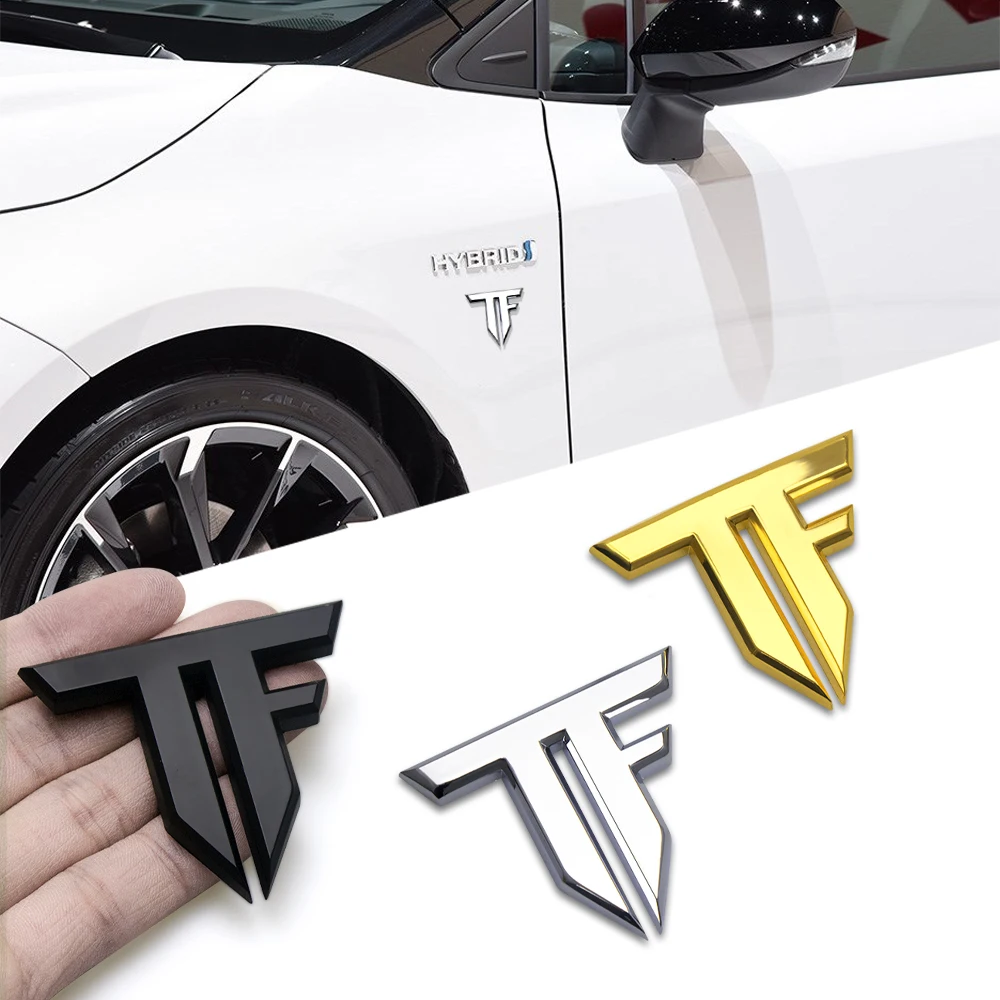 1pc 3D Metal TF Emblem Badge C - Motorcycle Gear Outlet のレビューと価格