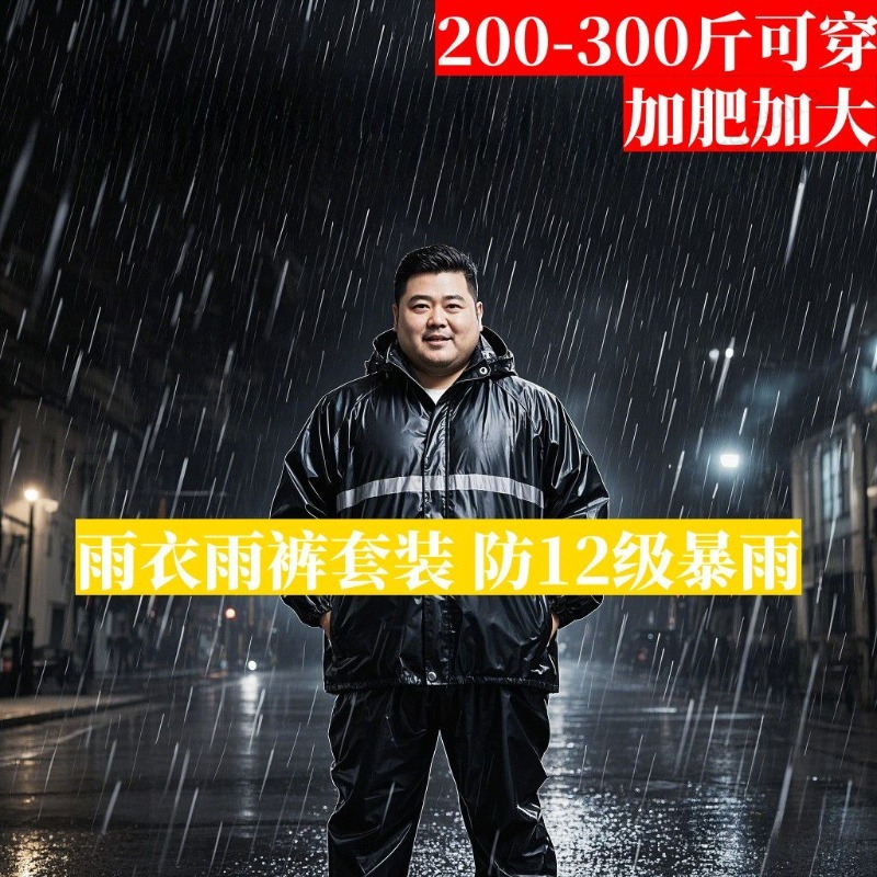Plus Size Rain Suit Separate M - Motorcycle Rain Suit のレビューと価格