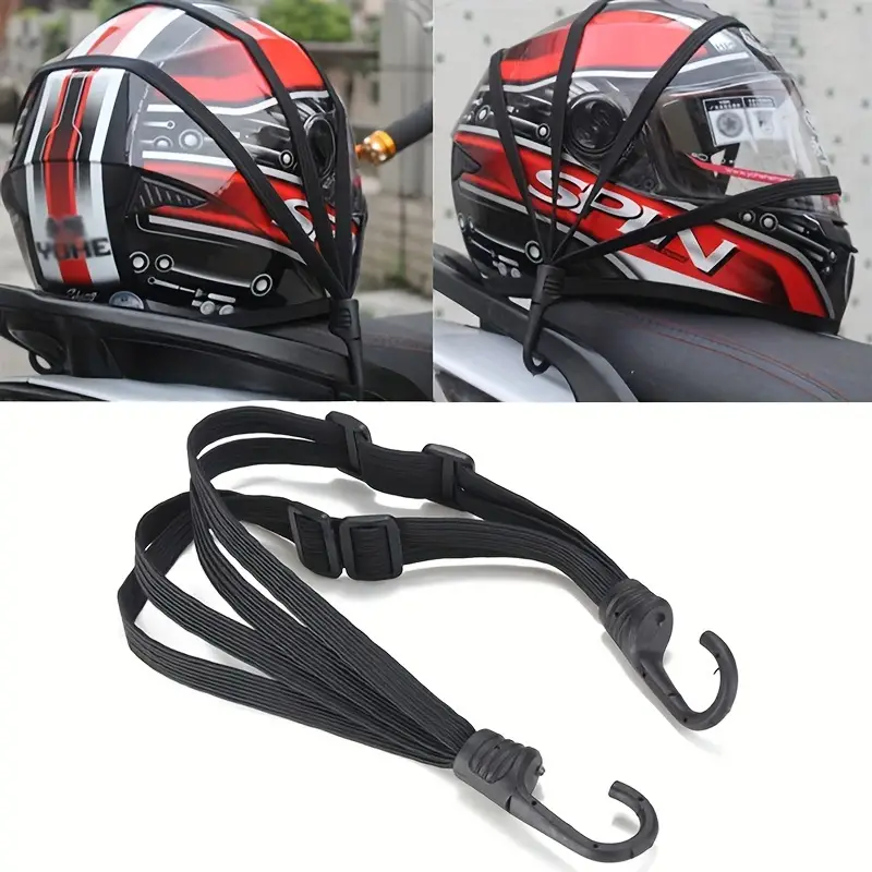 1Pc Motorcycle Elastic Suitcas - Motorcycle Gear Hanger のレビューと価格