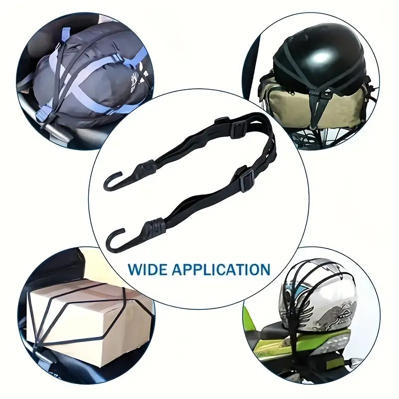 1Pc Motorcycle Elastic Suitcas - Motorcycle Gear Hanger のレビューと価格