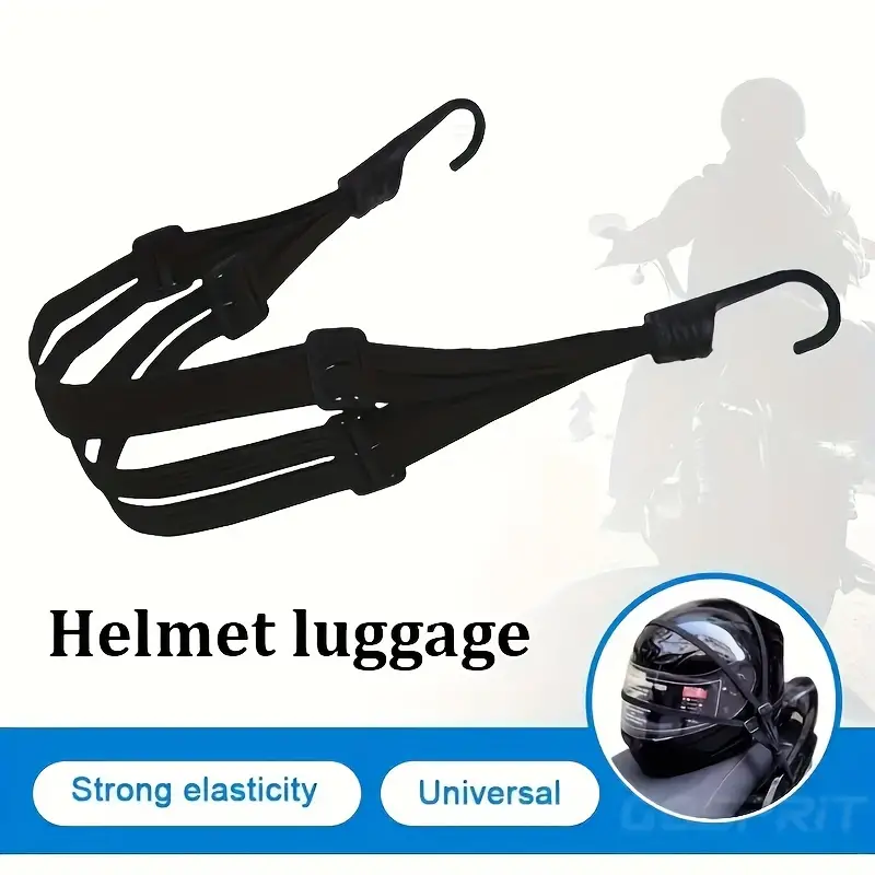 1Pc Motorcycle Elastic Suitcas - Motorcycle Gear Hanger のレビューと価格