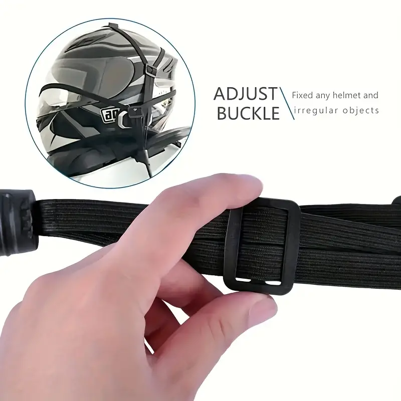 1Pc Motorcycle Elastic Suitcas - Motorcycle Gear Hanger のレビューと価格