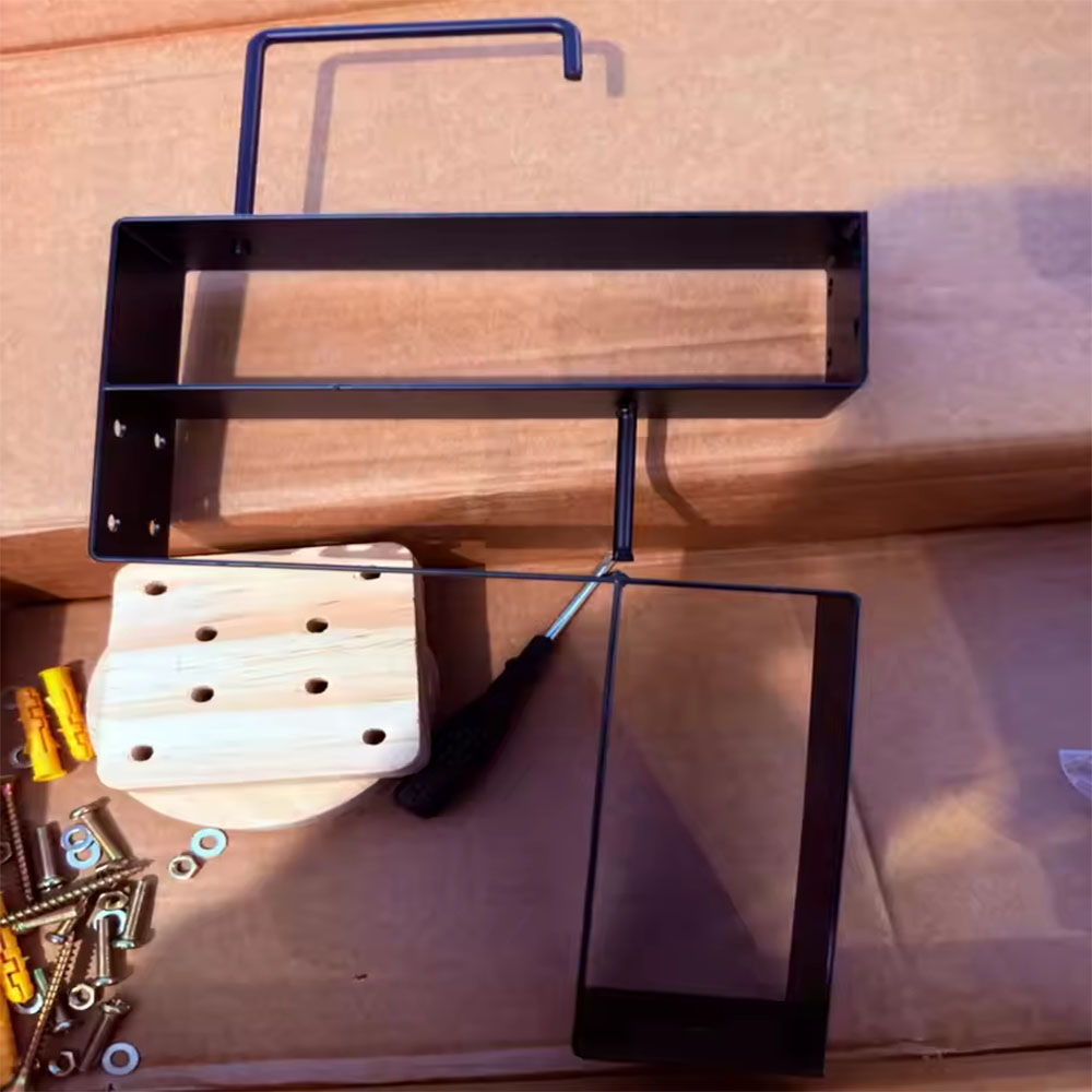 Wood Motorcycle Helmet Holder  - Motorcycle Gear Hanger のレビューと価格