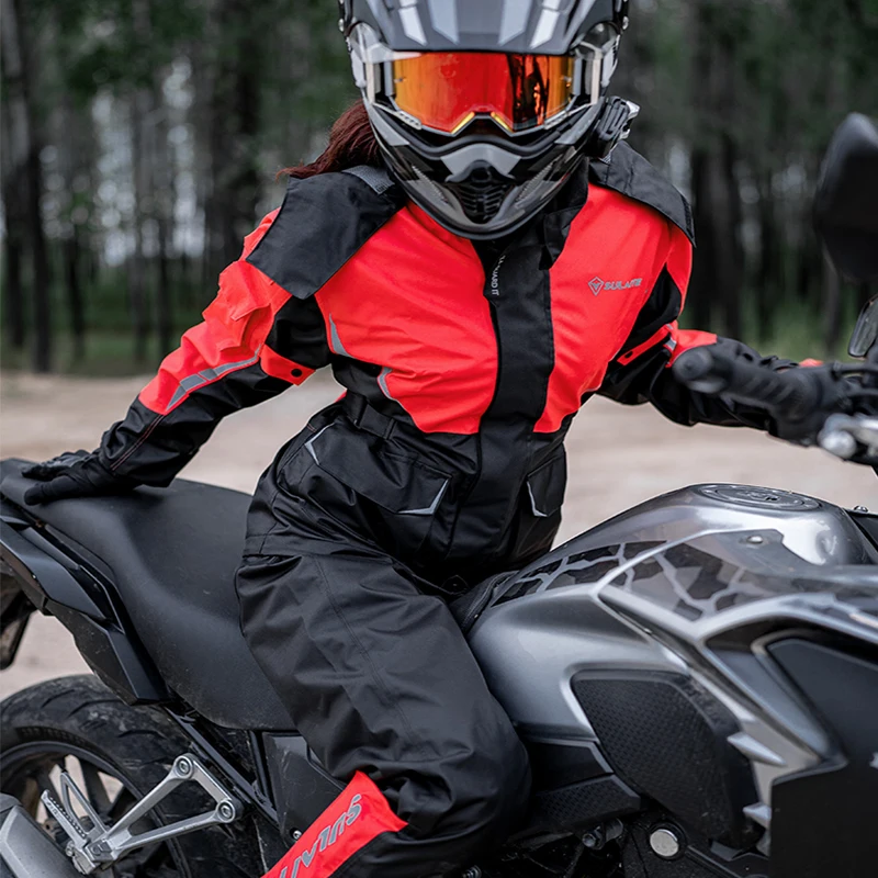 Men Women Waterproof Motorcycl - Motorcycle Rain Suit のレビューと価格