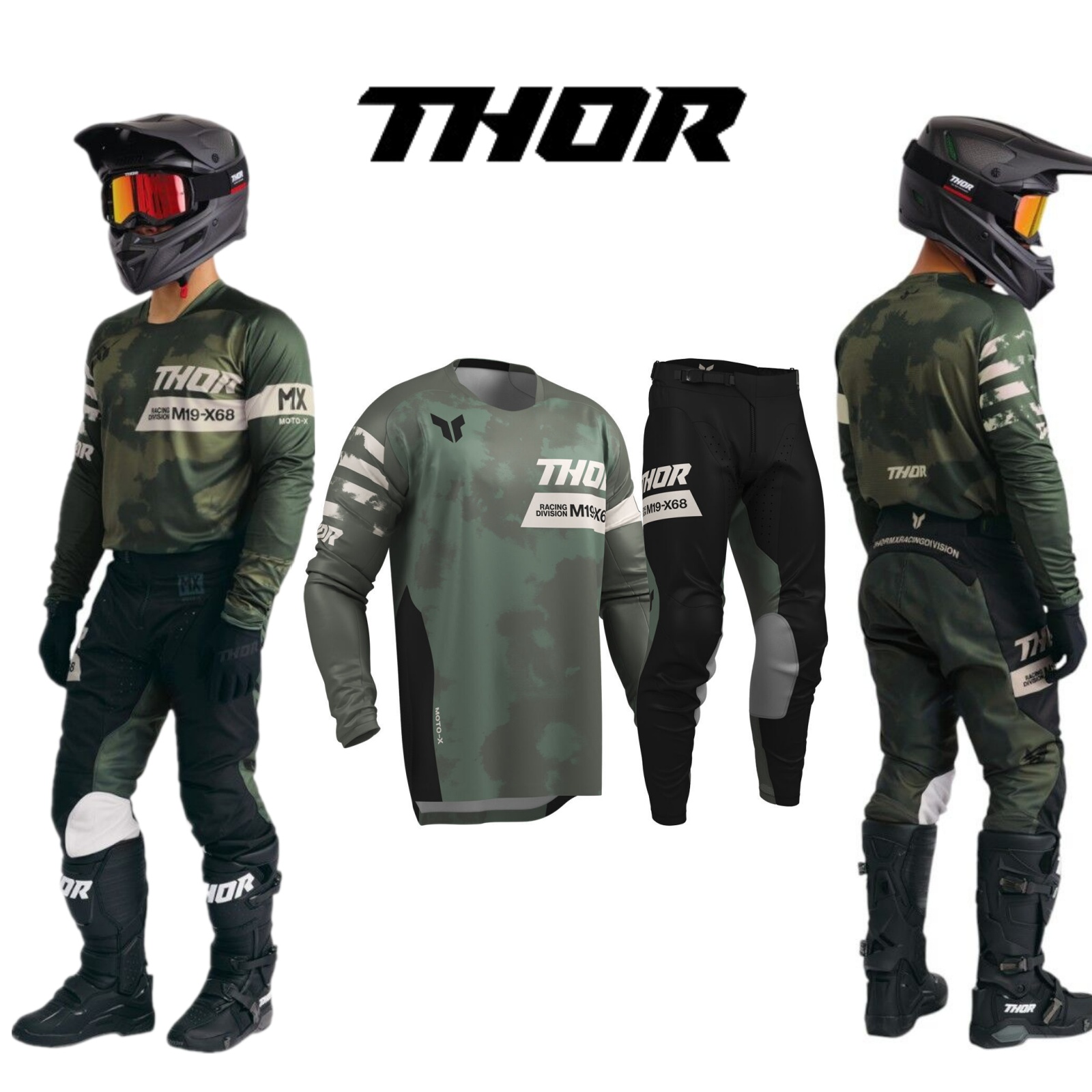 Motocross Gear Set Top Off Roa - Motorcycle Gear For Sale のレビューと価格
