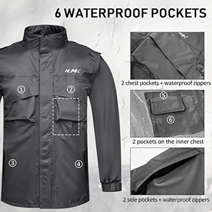 Motorcycle Rain Suit for Men W - Motorcycle Rain Suit のレビューと価格
