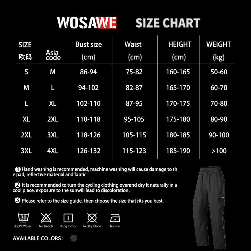 WOSAWE Motorcycle Rain Pants R - Motorcycle Rain Suit のレビューと価格