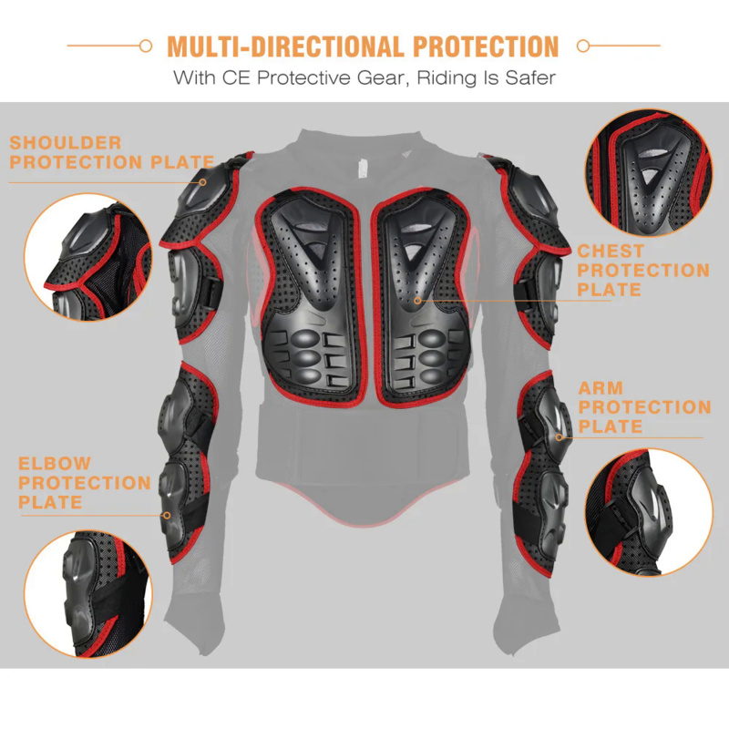 Motocross protector armor moto - Motorcycle Gear Full Suit のレビューと価格