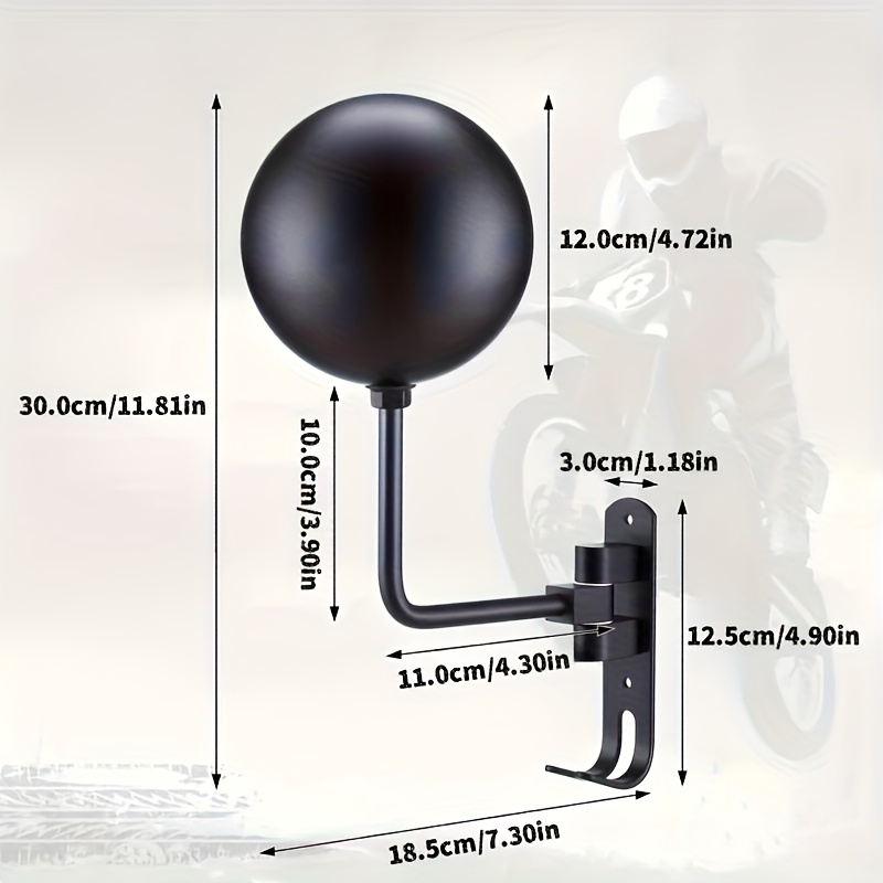 Motorcycle Helmet Holder Swive - Motorcycle Gear Hanger のレビューと価格