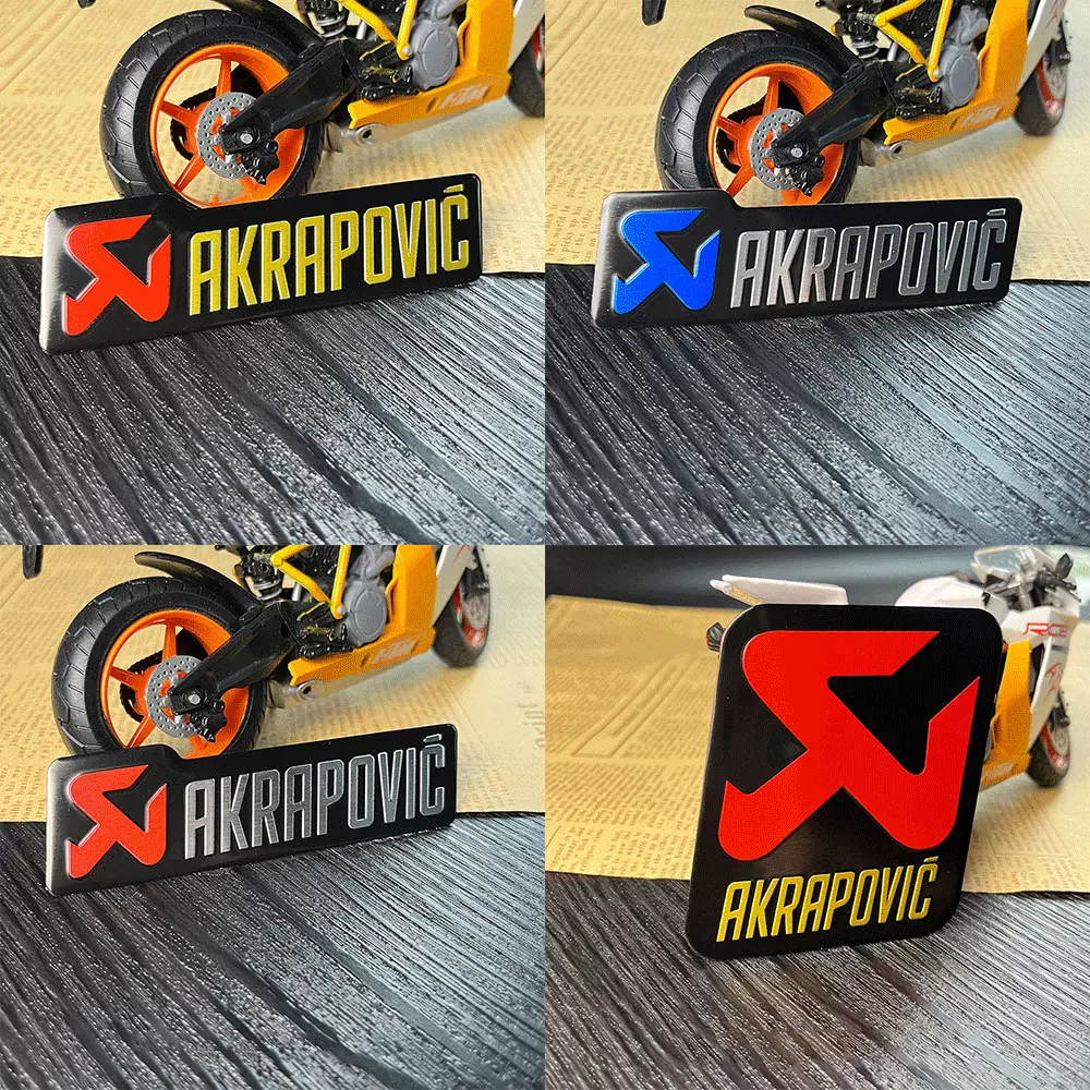 Motorcycle Exhaust Decals, 3D  - Motorcycle Gear Outlet のレビューと価格
