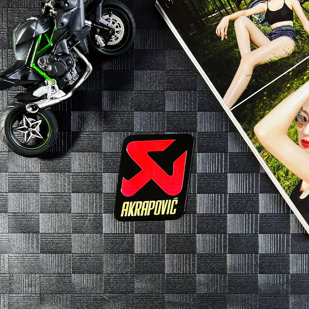 Motorcycle Exhaust Decals, 3D  - Motorcycle Gear Outlet のレビューと価格