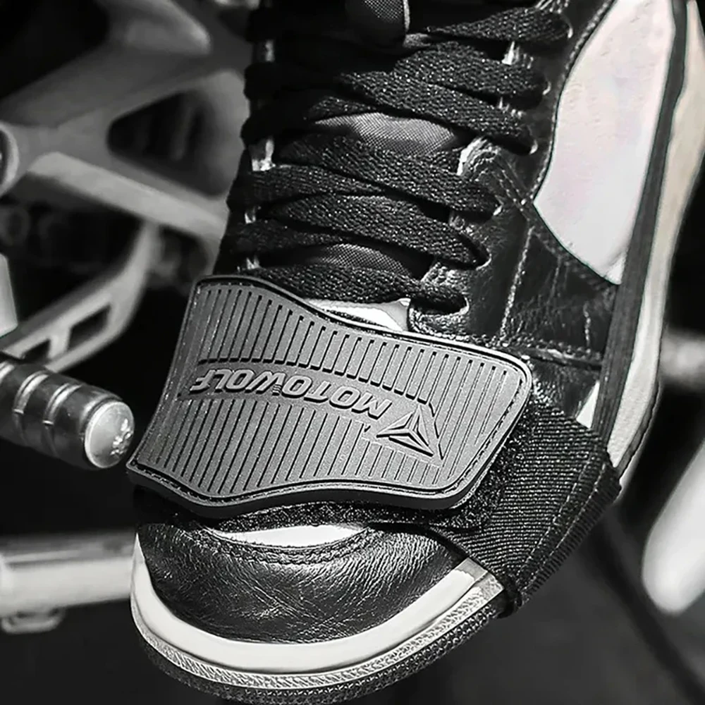 Adjustable Motorcycle Shift Pa - Motorcycle Gear Boots のレビューと価格