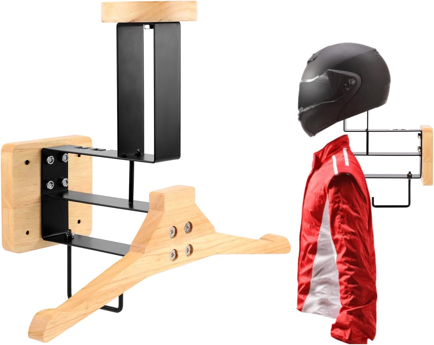 ​Motorcycle Helmet Holder Wall - Motorcycle Gear Hanger のレビューと価格