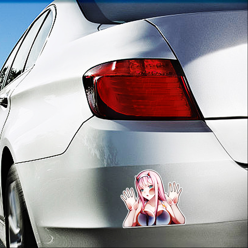 Zero Two Windows Car Stickers  - Motorcycle Gear Outlet のレビューと価格