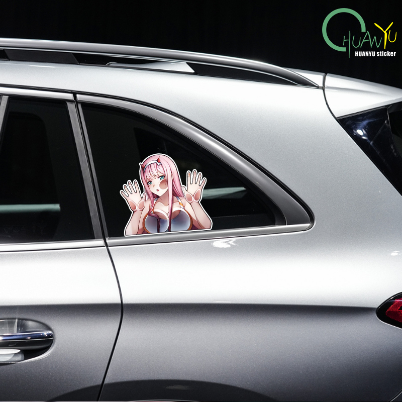 Zero Two Windows Car Stickers  - Motorcycle Gear Outlet のレビューと価格