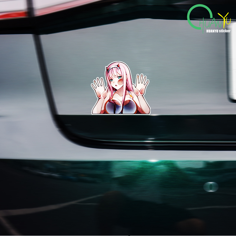 Zero Two Windows Car Stickers  - Motorcycle Gear Outlet のレビューと価格