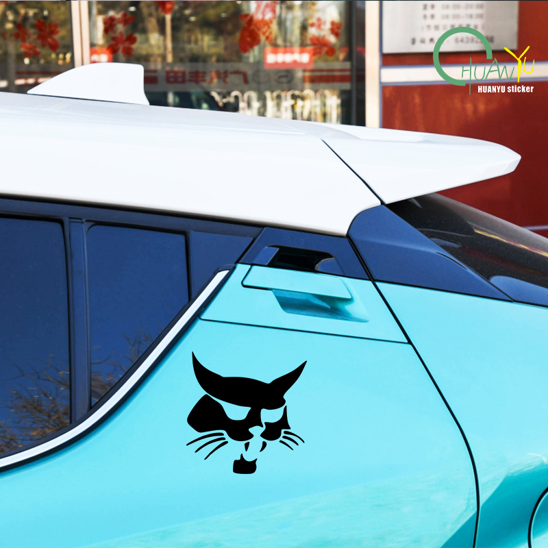 for Bobcat Head Silhouette Car - Motorcycle Gear Outlet のレビューと価格