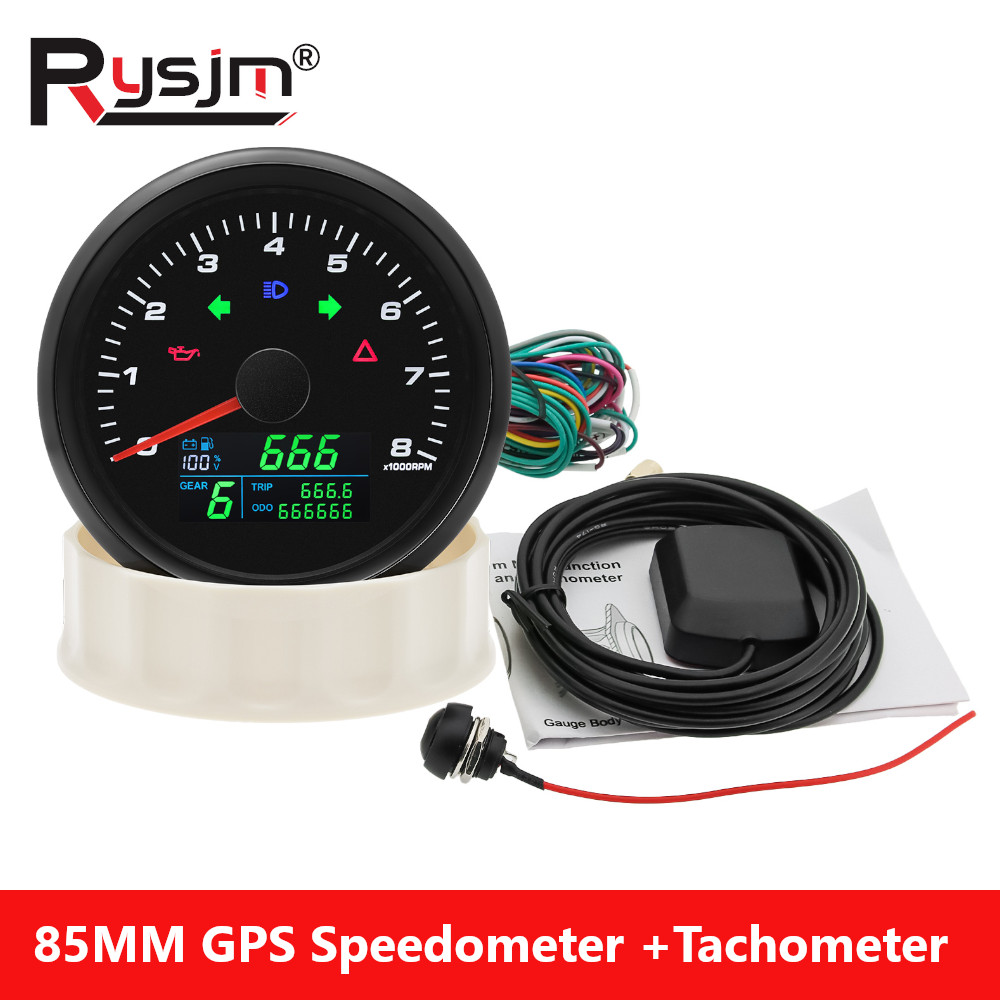 85mm Multifunctional Gaug GPS  - Motorcycle Gear Levels のレビューと価格