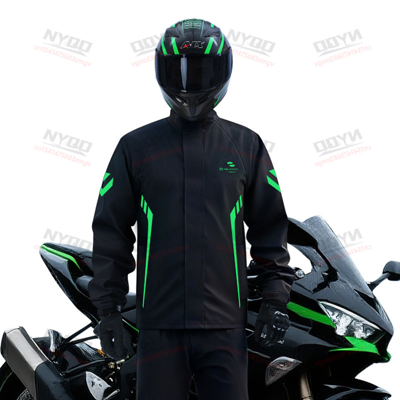 Motorcycle Waterproof Rain Sui - Motorcycle Rain Suit のレビューと価格