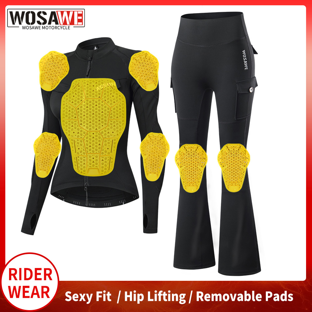 WOSAWE Women Motorcycle Jacket - Motorcycle Gear Full Suit のレビューと価格