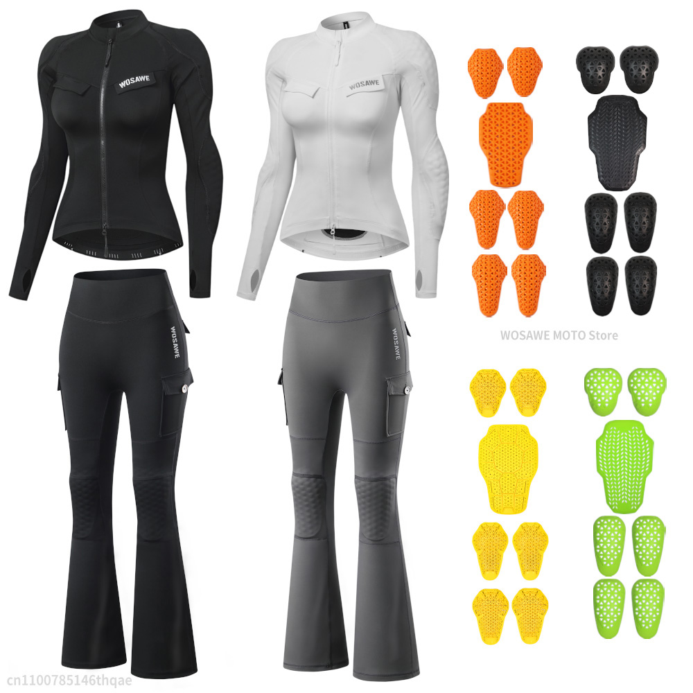 WOSAWE Women Motorcycle Jacket - Motorcycle Gear Full Suit のレビューと価格