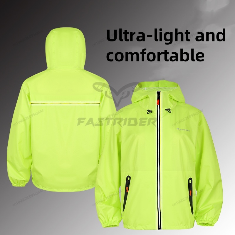 Suit For Summer Unisex Motorcy - Motorcycle Rain Suit のレビューと価格