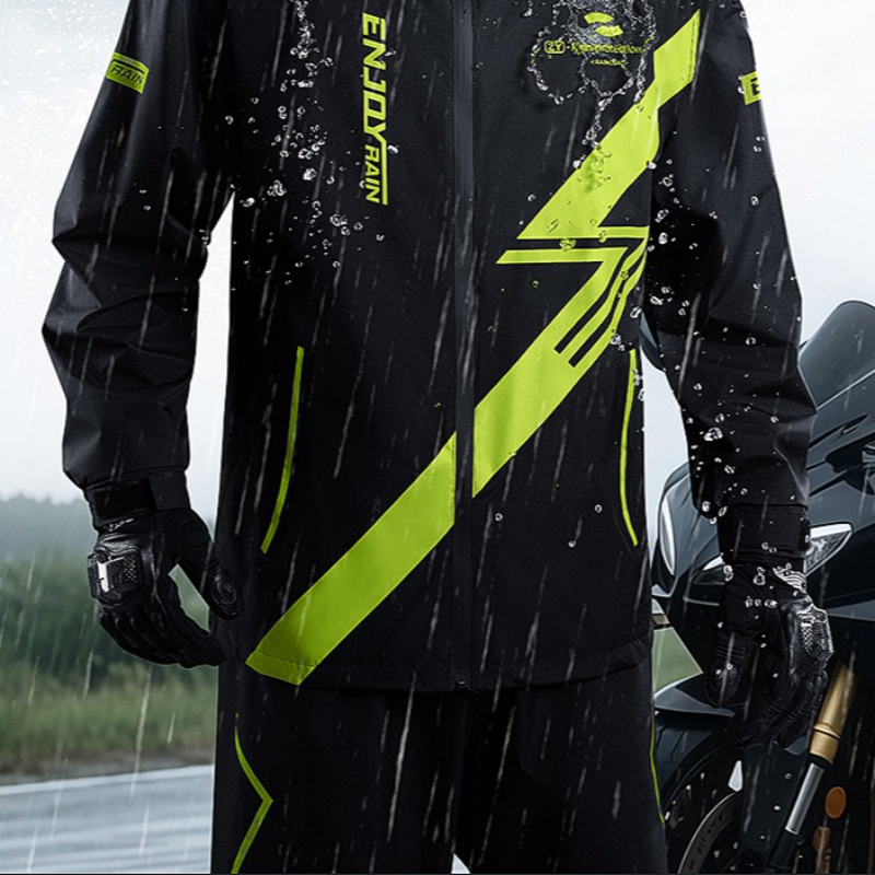 Thick Raincoat and Rainpants S - Motorcycle Gear Full Suit のレビューと価格