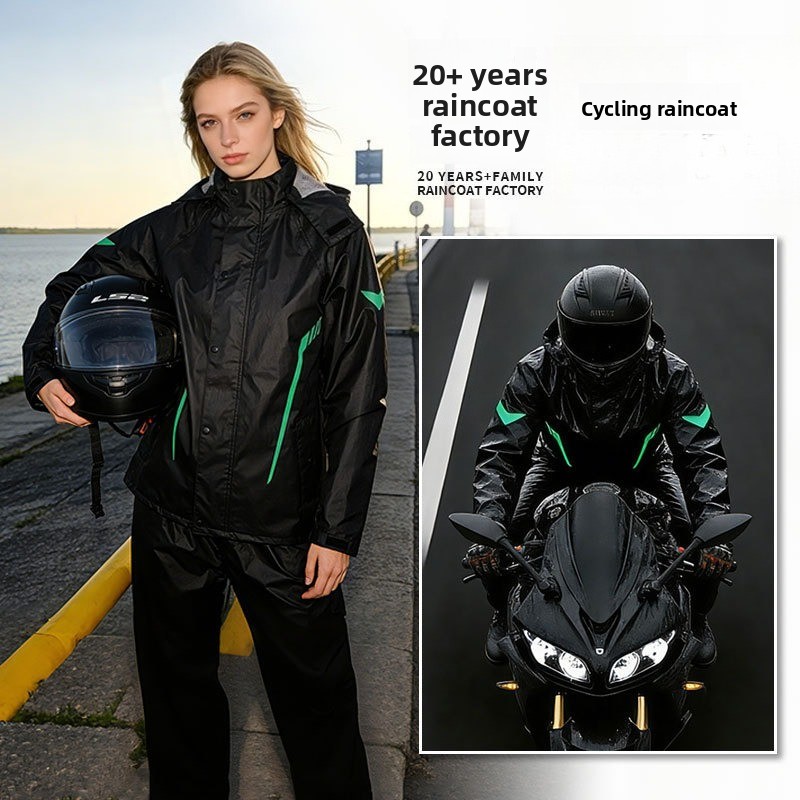 Split Waterproof Rain Suit for - Motorcycle Gear Full Suit のレビューと価格