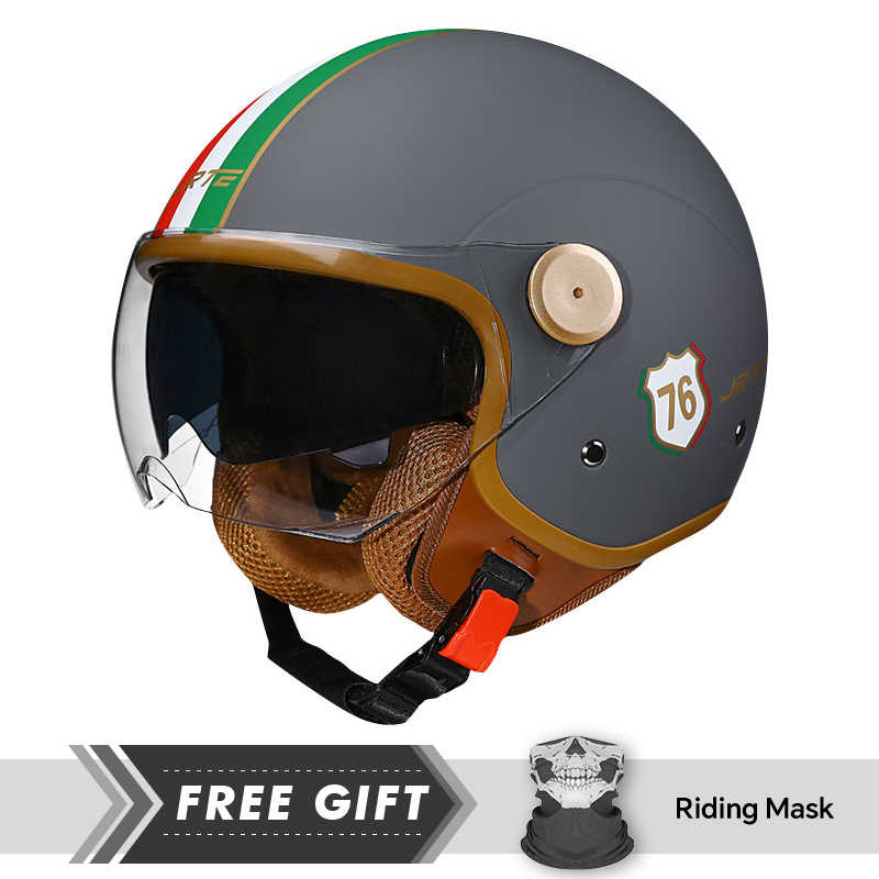 DOT 3/4 Open Face Motorcycle H - Motorcycle Gear Store のレビューと価格