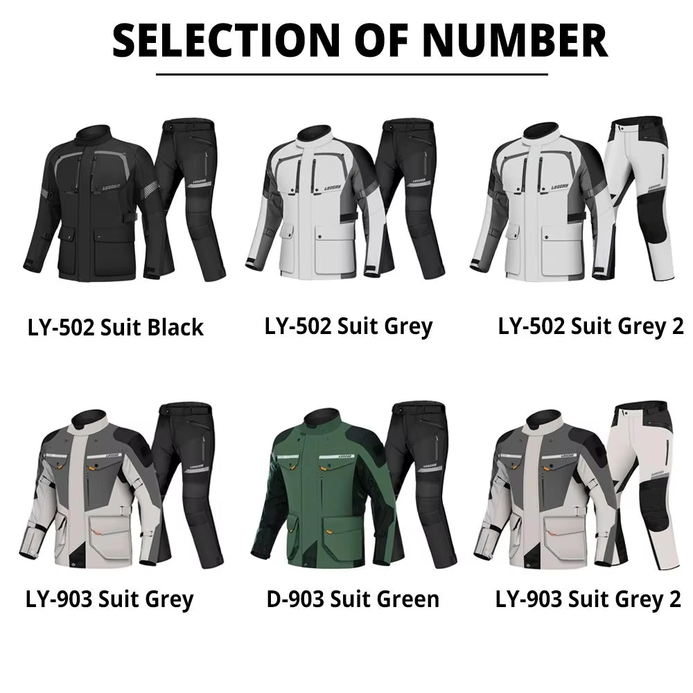 LYSCHY Men’s Waterproof Motorb - Motorcycle Gear Full Suit のレビューと価格