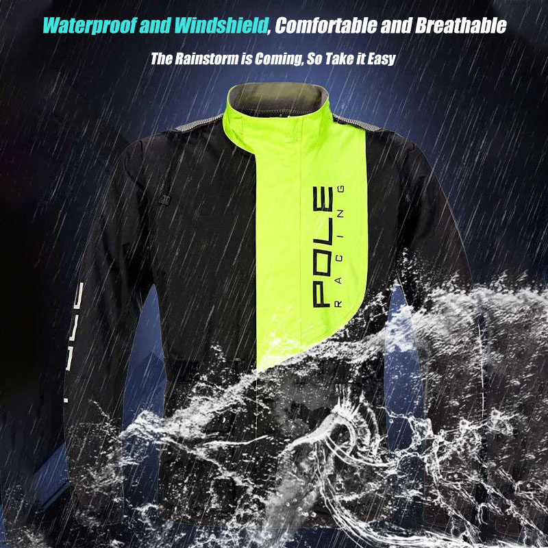 POLE Motorcycle Raincoat Breat - Motorcycle Rain Suit のレビューと価格
