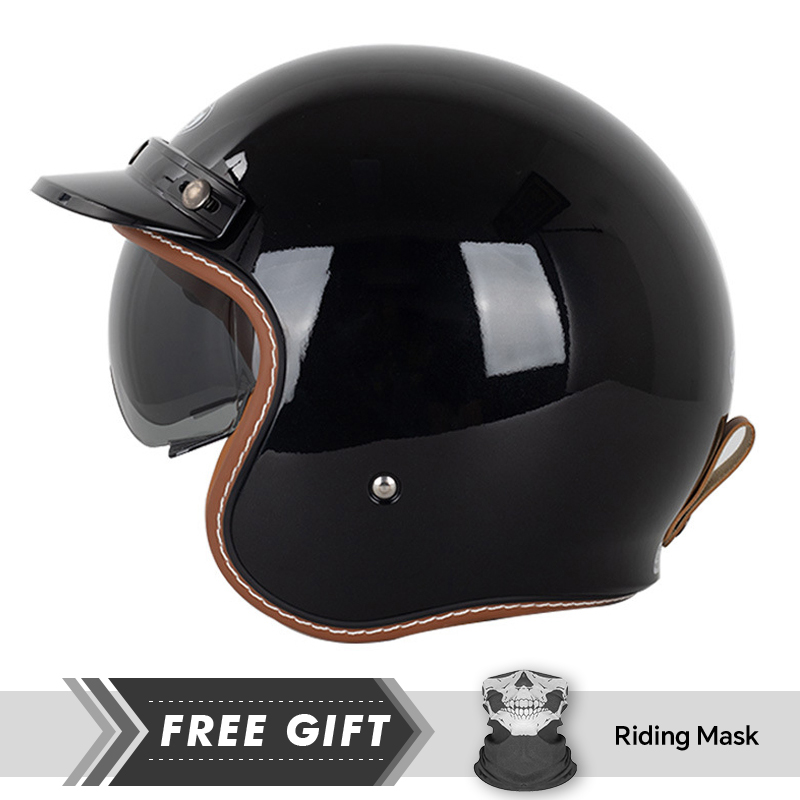 Men Women Jet Helmet SOMAN Sem - Motorcycle Gear Store のレビューと価格