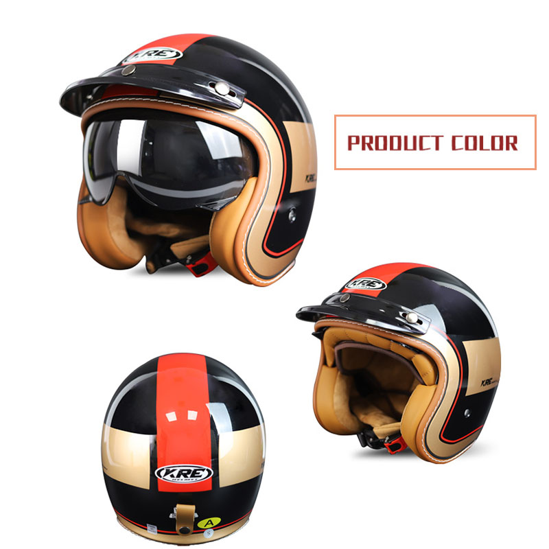 Men Women Jet Helmet SOMAN Sem - Motorcycle Gear Store のレビューと価格