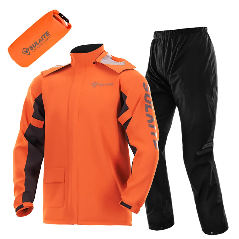 Motorcycle Rain Gear Suit Ligh - Motorcycle Rain Suit のレビューと価格