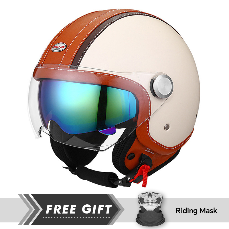 Black Open Face Motorcycle Hel - Motorcycle Gear Store のレビューと価格