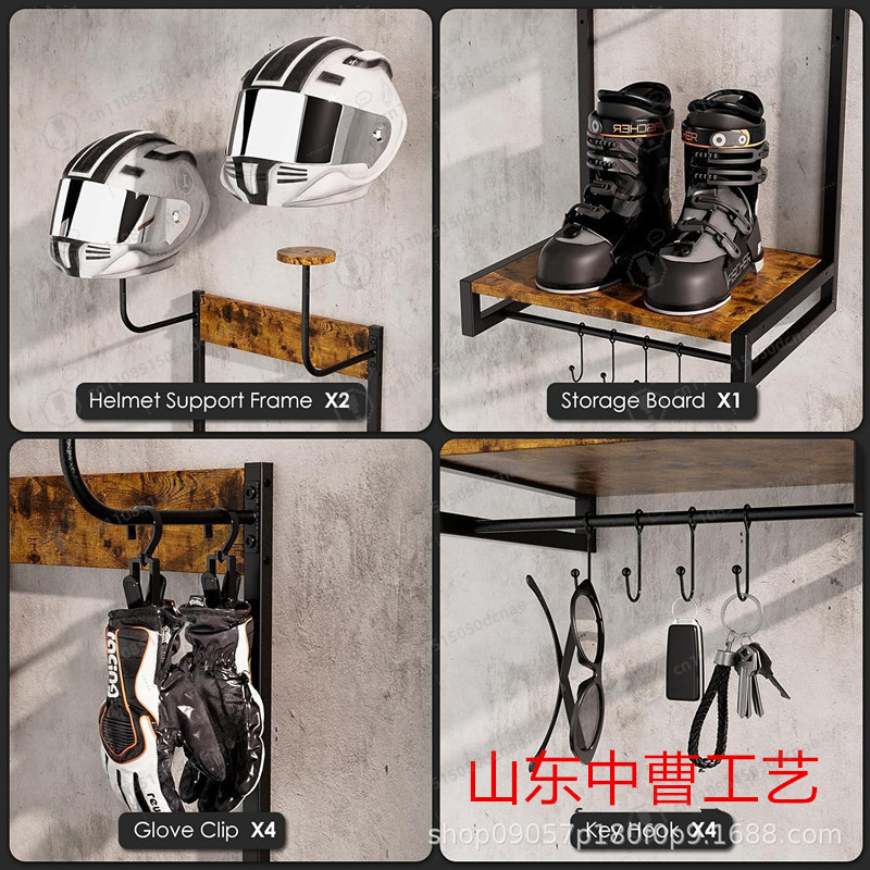 motorcycle helmet bracket Home - Motorcycle Gear Hanger のレビューと価格