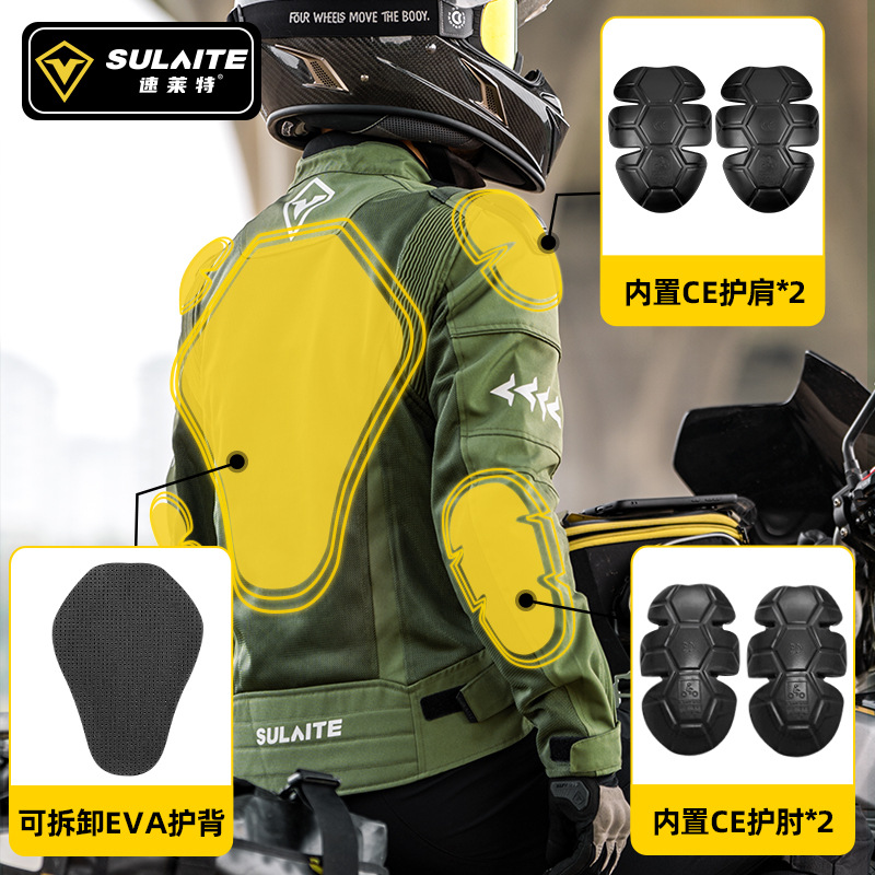 Summer motorcycle riding gear  - Motorcycle Gear Full Suit のレビューと価格