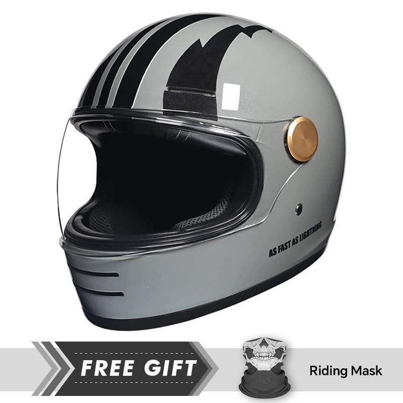 Men Women Leather Full Face Mo - Motorcycle Gear Store のレビューと価格