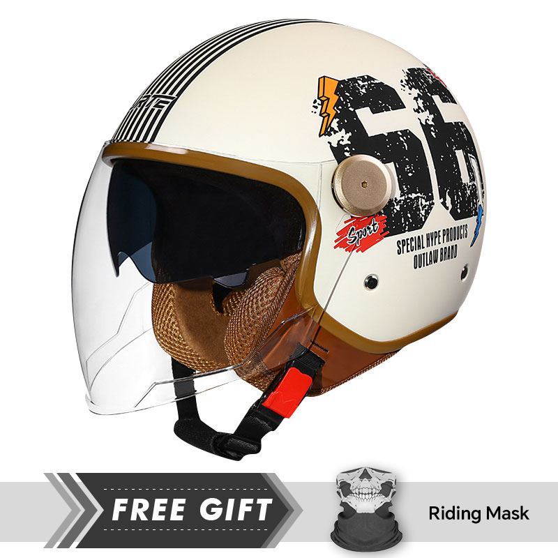 DOT Approved Daul Lens Open Fa - Motorcycle Gear Store のレビューと価格