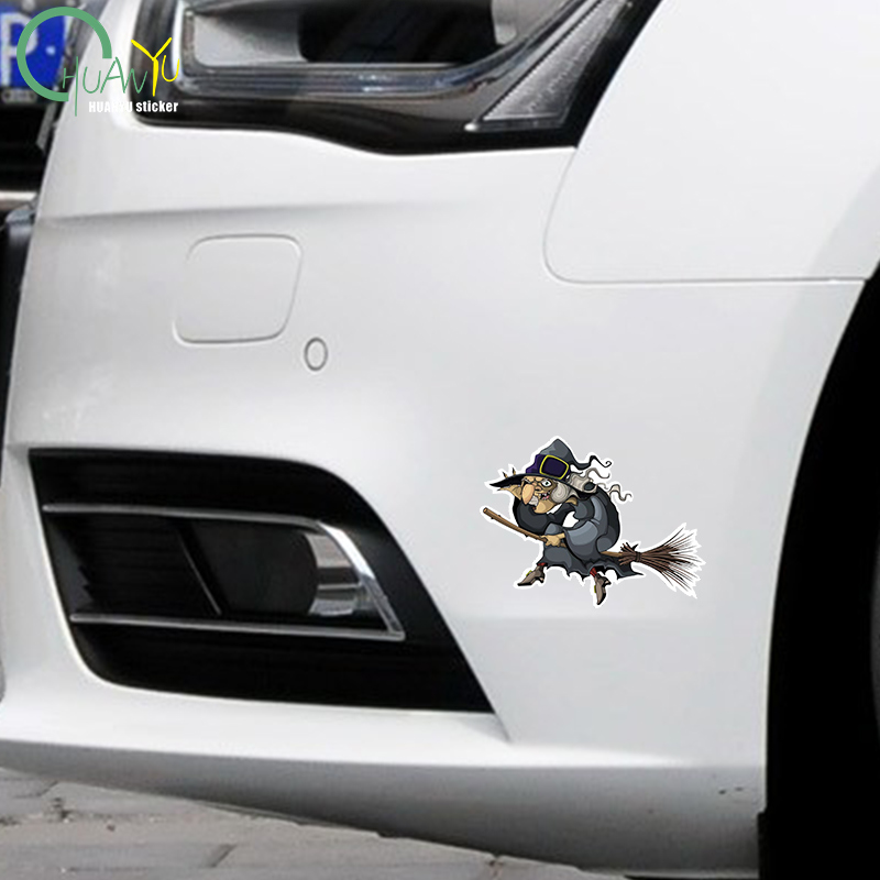 Old Witch Riding on A Broom Ca - Motorcycle Gear Outlet のレビューと価格
